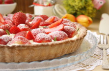 tarta de fresas y mascarpone