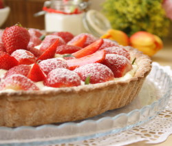 tarta de fresas y mascarpone