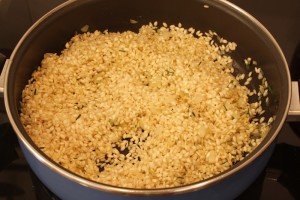 arroz tostado