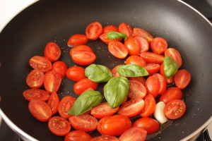 tomate a la sartén