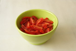 tomate troceado